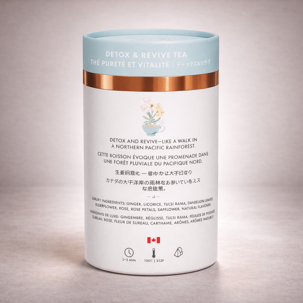 Detox and Revive Luxury Herbal tea - 24ct - Inspiredbynikajayy