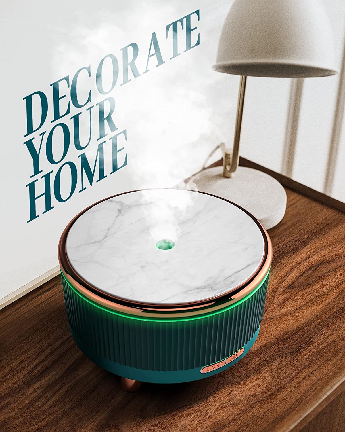 Specialty Wooden LED Aromatherapy Essential Oil Diffuser - Inspiredbynikajayy