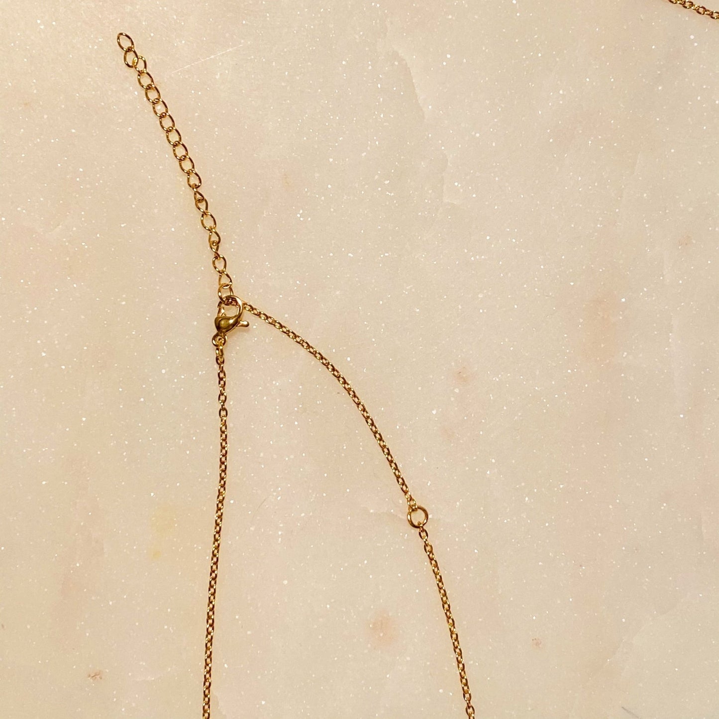Art Deco Initial Necklace - Inspiredbynikajayy