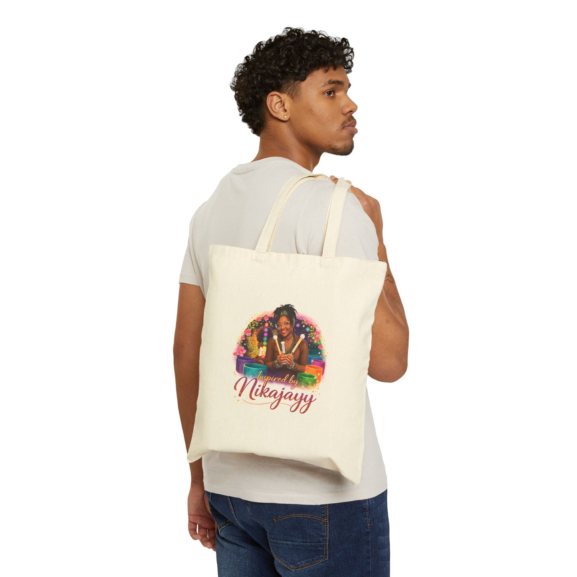 Cotton Canvas Tote Bag - Inspiredbynikajayy
