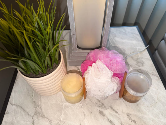 Exfoliating sugar scrub - Inspiredbynikajayy