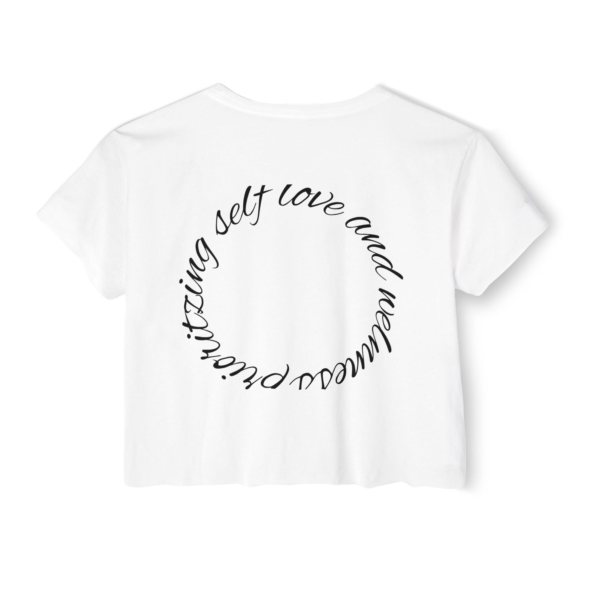 Festival Crop Top — "Inspired by Nikaiaun" Self - Love Vibes - Inspiredbynikajayy