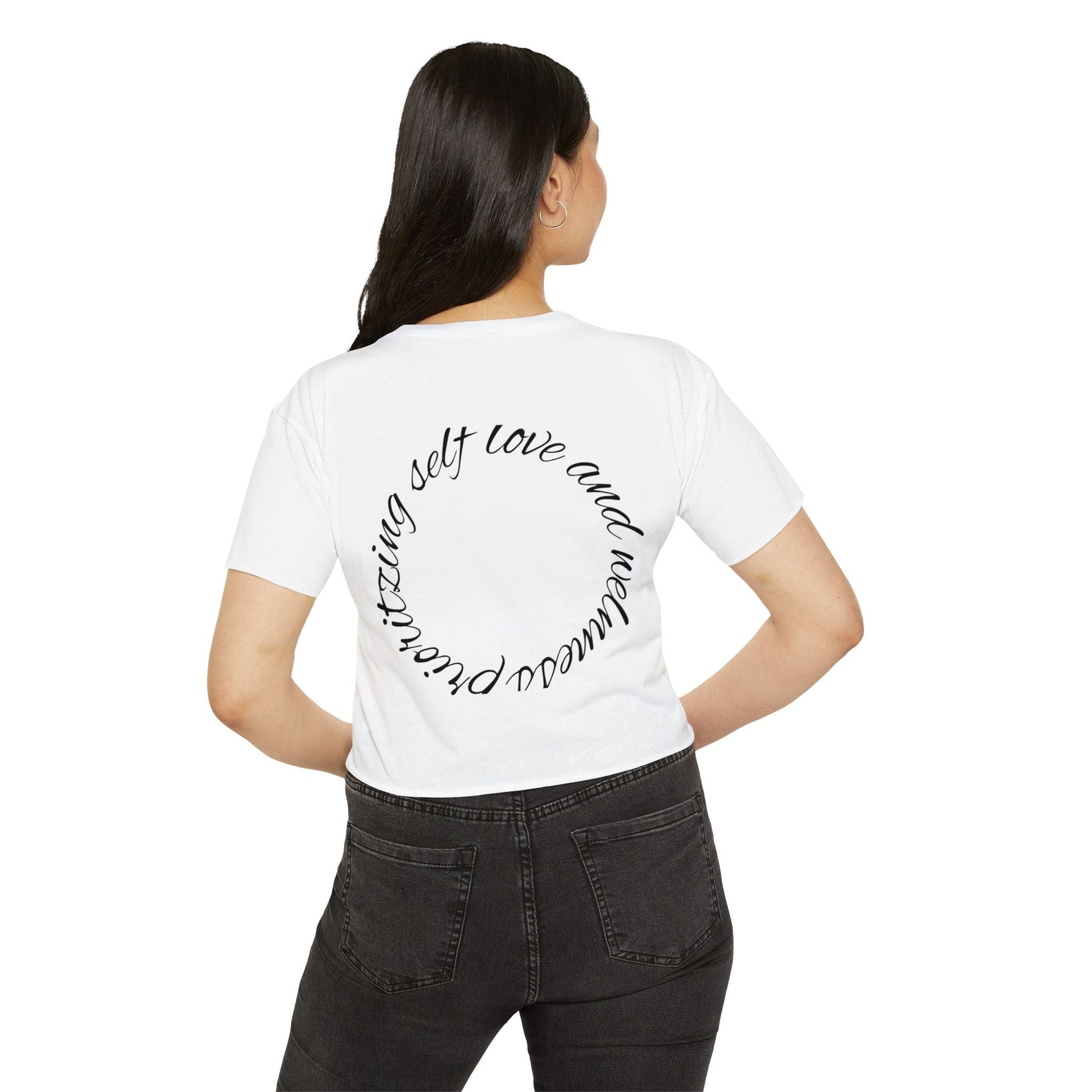 Festival Crop Top — "Inspired by Nikaiaun" Self - Love Vibes - Inspiredbynikajayy
